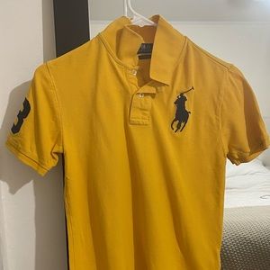 Ralph Lauren- Big Pony Cotton mesh Polo. Size 10-12, in great condition.